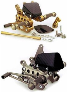 Gilles motorcycle rearsets