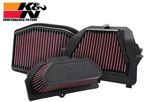 K&N motorcycle air filters